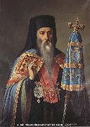 Nicolae Grigorescu The Metropolitan Bishop Sofronie Miclescu oil